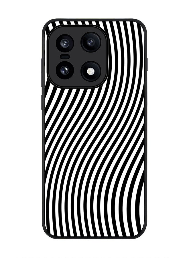 For OnePlus 15 Case,Slim fit Camera Protection, Shockproof Thin Phone cover  - Zebra Lines